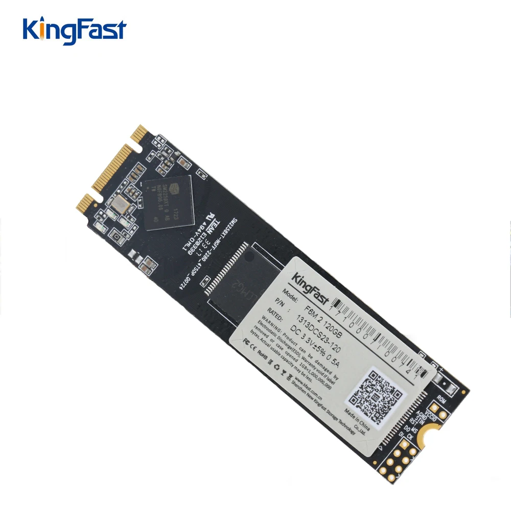 Kingfast 22*80mm super-speed NGFF M.2 SSD 120gb internal solid state hard drive disk memory flash for Laptop/notebook/ultrabook |