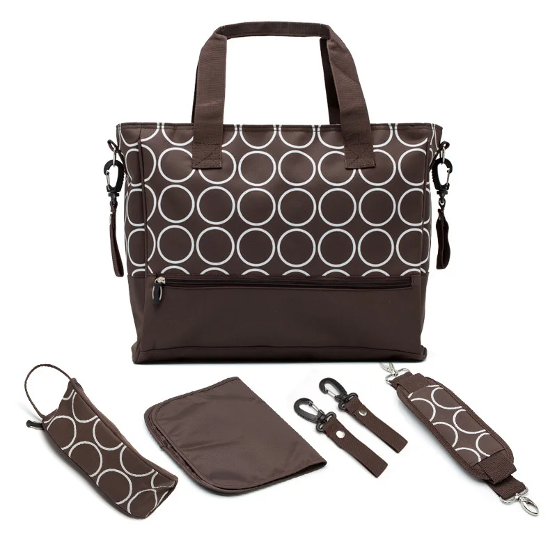 5 шт./компл. Мумия Материнство подгузник сумка Мода большой емкости ребенка