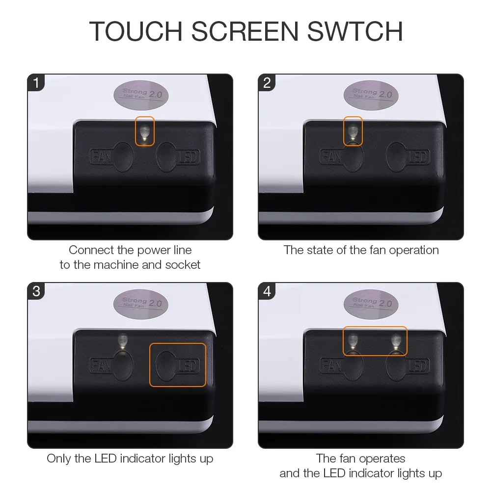 Preise 60W Leistungsstarke Nagel Staub Collector Maschine Für Maniküre Staubsauger Für Nail art Nail Fan Staub Saug 3 Leds für Beleuchtung 560m