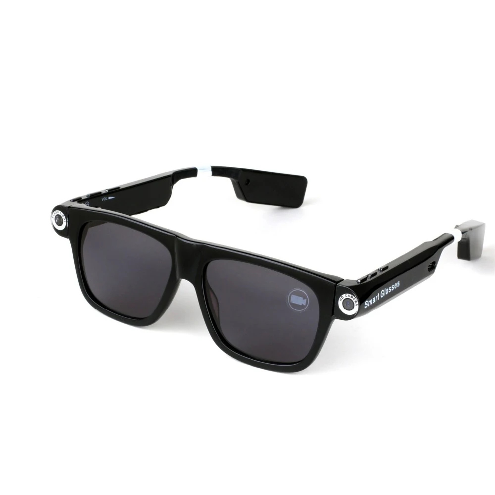 Portable Eye Glasses Mini Camera HD 1080P Sports DV Bluetooth Smart Sunglasses Outdoor With 8GB/32GB TF Card And Headset