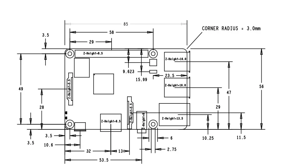 Комплект Raspberry Pi 3 Model B+ Plus-Raspberry Pi 3 plug+ 5V 2.5A US power supply+ Raspberry Pi 3 чехол+ sd-карта 16G+ теплоотвод