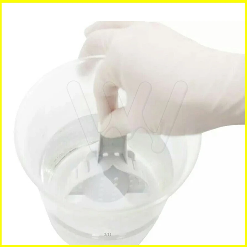 Plastic Tooth Tray U Shape Teeth Holder Tools Set Dental Impression Trays (5)