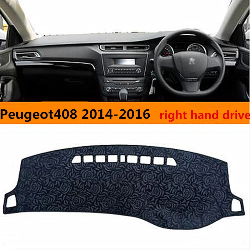 Hot selling right hand dirve luxury style car dashboard mat for
