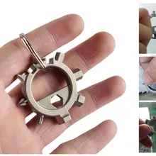 Многофункциональный инструмент многоцелевой велосипедный велосипед Цикл Отвертка Ремонт Открытый лагерь открывалка для бутылок