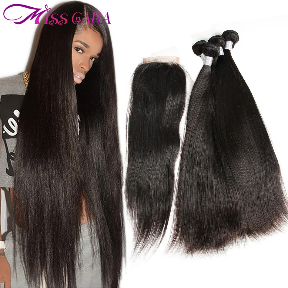 Brazilian Straight Hair With Closure 100 Human Hair Bundles With Brazilian Straight Hair With Closure 100 Human Hair Bundles With