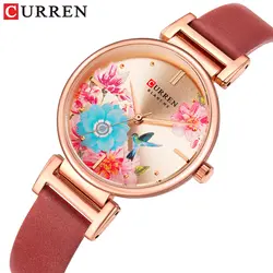 CURREN Новое поступление Лидер продаж модные женские часы Высокое качество Reloj Mujer Богемия женские часы кожаный ремешок кварцевые часы