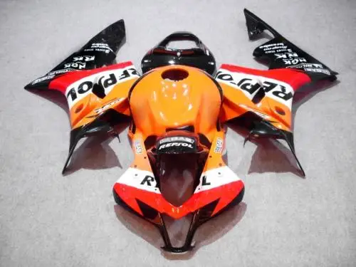 Набор обтекателей для мотоцикла HONDA CBR600RR F5 07 08 CBR 600RR 2007 2008 CBR600 REPSOL красные