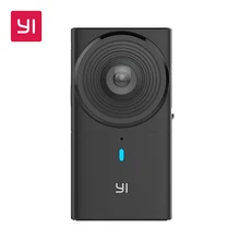 YI 360 VR Caméra 220 degrés Double Lentille 5.7 K/30fps Immersive flux En Direct Sans Effort Panoramique Caméra appareil photo Numérique