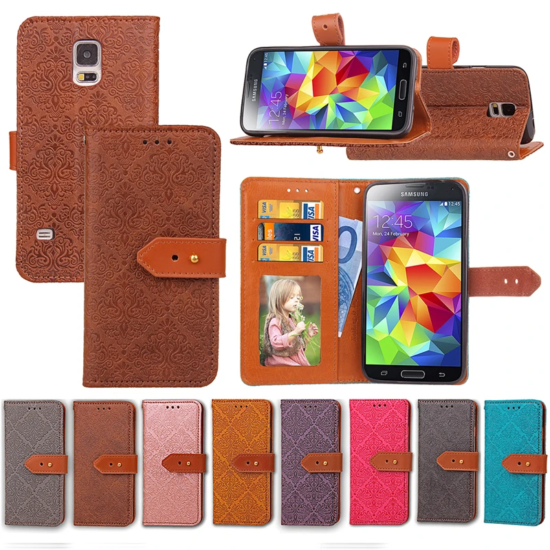 Jyeraecom чехол для Samsung Galaxy S5 I9600 Флип Кожа PU задняя крышка защитный силиконовый