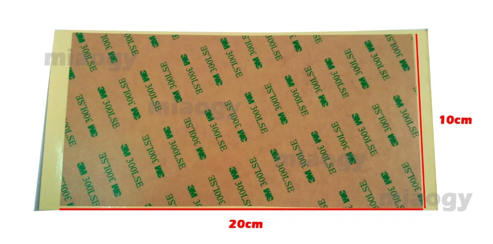 1 лист 4 "x 8" (100 мм x 200 мм) 9495LE наклейка, супер сильный для мобильного телефона камеры дисплей ЖК-фиксации