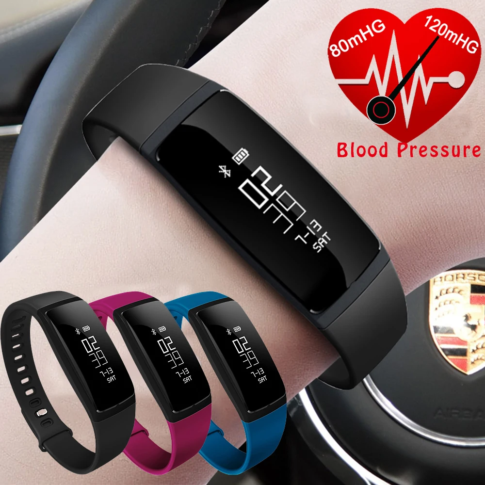 Blood Pressure font b Watch b font Heart Rate Monitor font b Smart b font Band