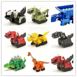 Dinotrux динозавр грузовик съемный динозавр игрушечный автомобиль Mini модели Новые детские подарки игрушки модели динозваров мини-игрушки для