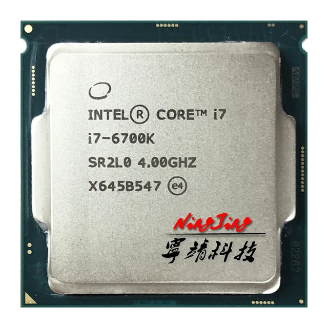 Intel Core i7-6700k i7 6700K i7 6700 K 4.0 GHz Used Quad-core Eight-Thread  91W CPU processor LGA 1151