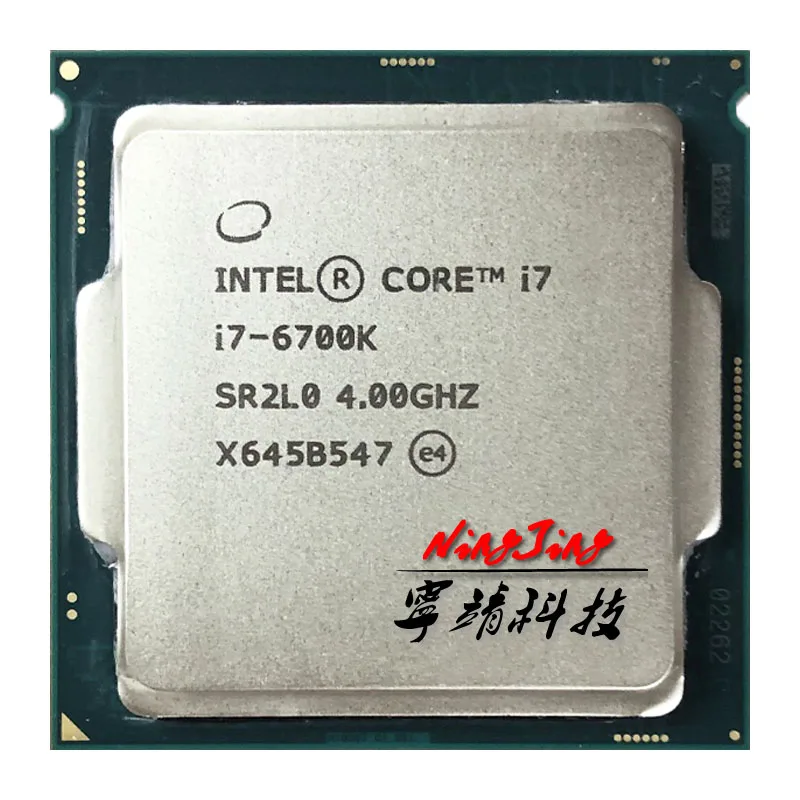 Процессор Intel Core i7-6700k i7 6700 K 4 0 ГГц четырехъядерный 8-поточный процессор 91 Вт LGA 1151 |