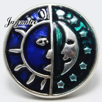 

DIY 18mm 20mm Snaps Charms Metal Ginger charms fit Snaps Jewelry Charm Bracelet Jewelry GS1608006