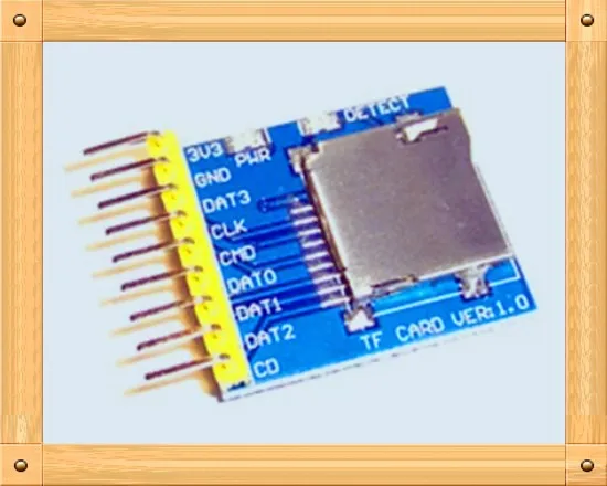 2pcs STM32 MicroSD устройство для чтения карт памяти/Модуль mini sd карты/макетная плата SPI SDIO