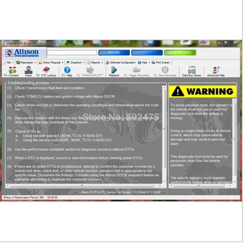 

Allison DOC Diagnostic software v11.6+Allison DOC Universal keygen V11(unlocked)