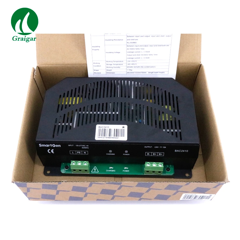 WattCycle 14.6V 20A Intelligent Float Charger - Battery Charger For All Vehicle Types, Sparkless Technology, Lightweight - Protects Li-Ion
