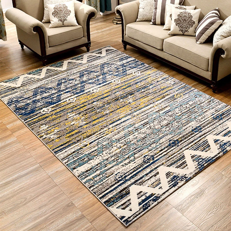 Современный мягкий большой ковер в скандинавском стиле для гостиной, спальни, ковер из полипропилена, ковер для дома и учебы