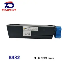 TIDAPRINT Восстановленный тонер-картридж OKI 45807111 B432 B512 MB492 MB562 для oki B432 12000 страниц