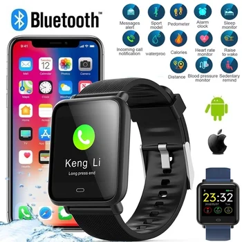 

Teamyo Q9 Smart Band Sport Fitness Tracker Bracelet Heart Rate Blood Pressure Monitor Bluetooth Smartwatch for iOS Android