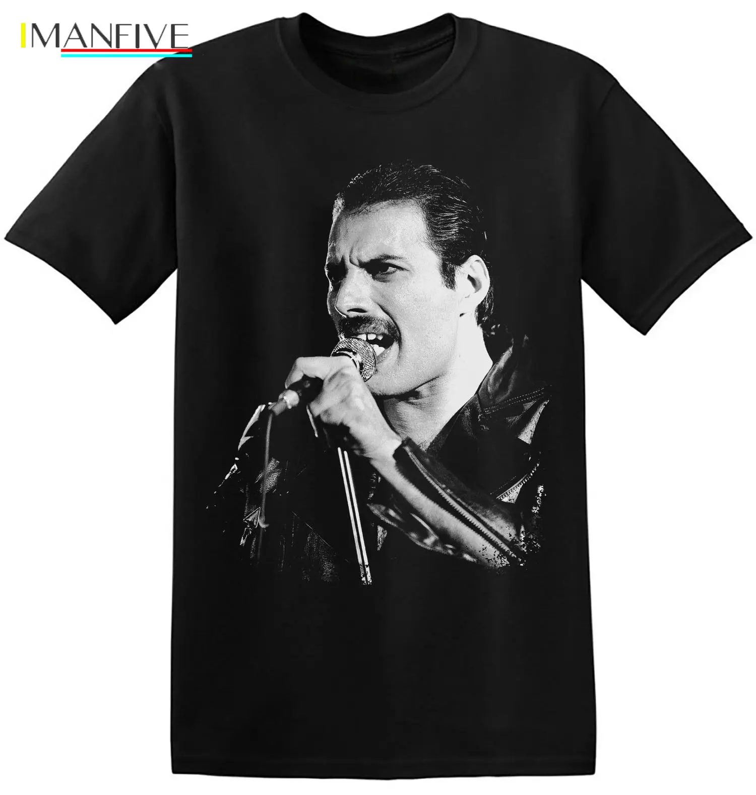 

Freddie Mercury T Shirt Queen UK Vintage Rock Bands Mens New Tee Shirt Cotton T-Shirt Fashion T Shirt top tee