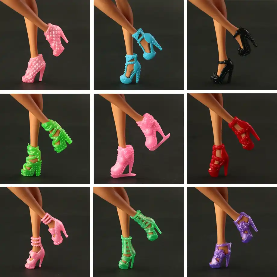 lot chaussures barbie