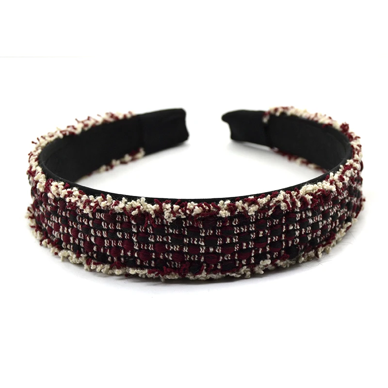 

Headdress tiara wedding hair accessories Woman baroque headband Party Wedding Fabric headband Bridal Hairbands bijoux