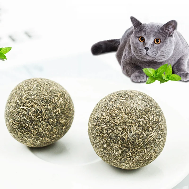 

Pet Cat Puppy Ball Playing Toys Cat Mint Ball Toy 3.5cm Diameter Catnip Ball Funny Toy Cat Dog Balls Toys