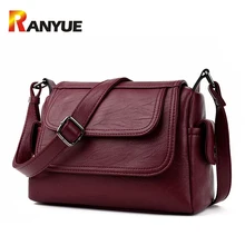 Marca de lujo Bolso de Cuero Genuino Bolsos de Diseño de Alta Qualiry Solo Bolso de Hombro Mensajero de Las Mujeres Bolsos Crossbody Bolsas de Mano