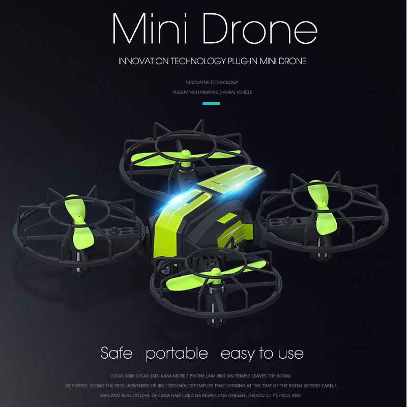 Lamsam X1 P FPV Wifi мини-Дрон 4CH 6-осевой DIY Съемный Дрон RC Квадрокоптер с 0.3MP/2MP HD камерой Led