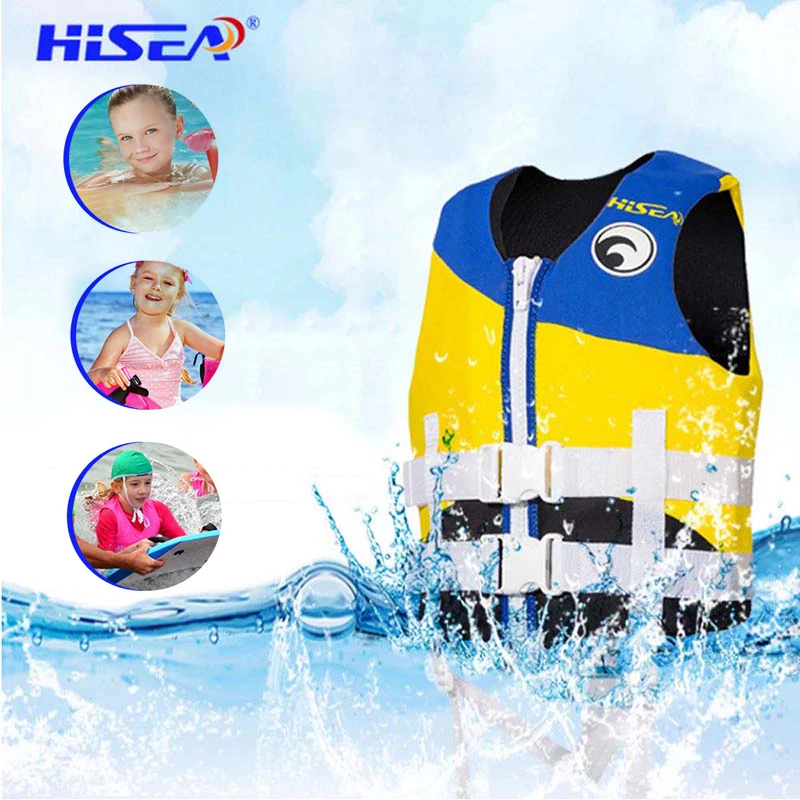 Hisea/спортивная детская куртка для серфинга и дрифтинга детский надувной жилет