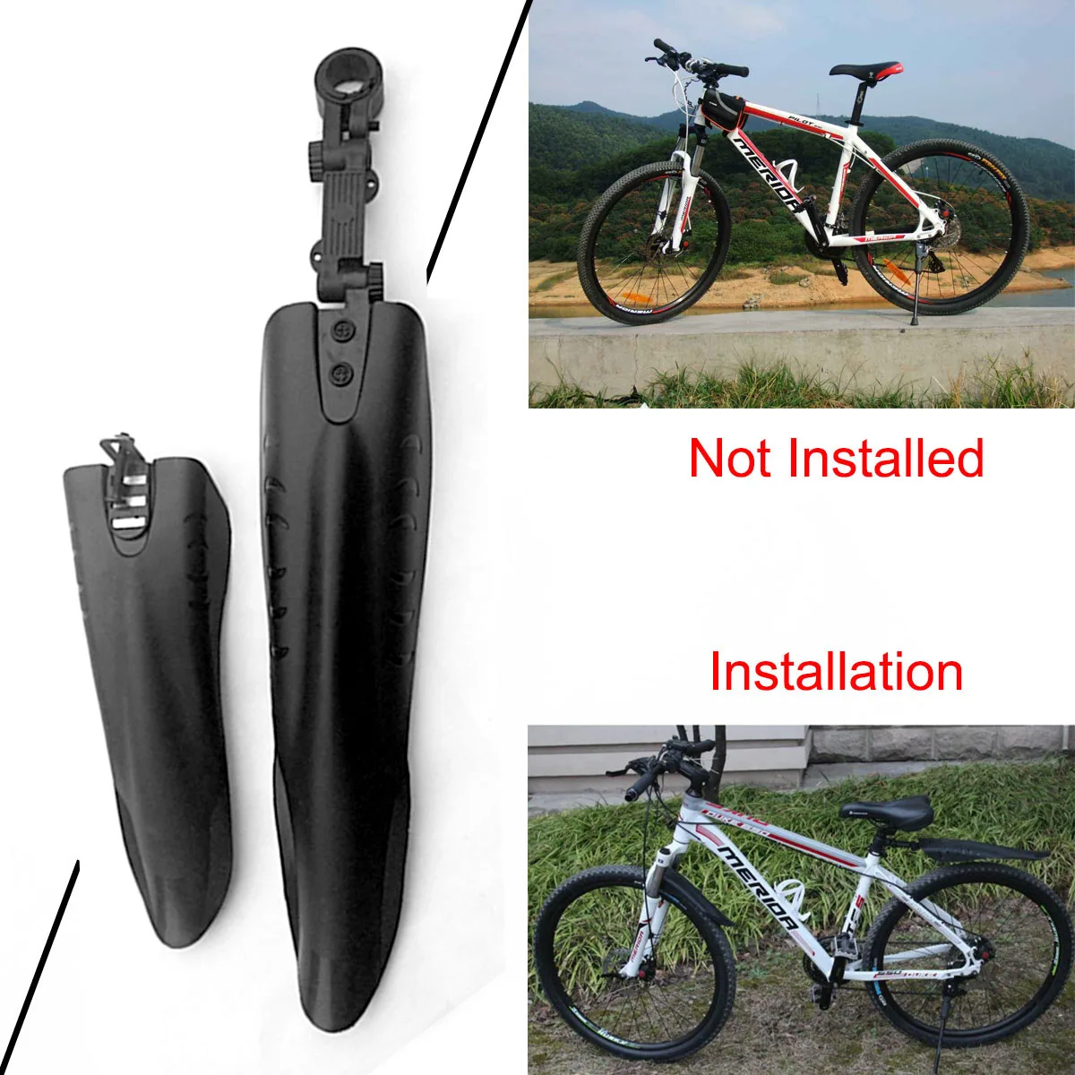 flying mudguard for cycle