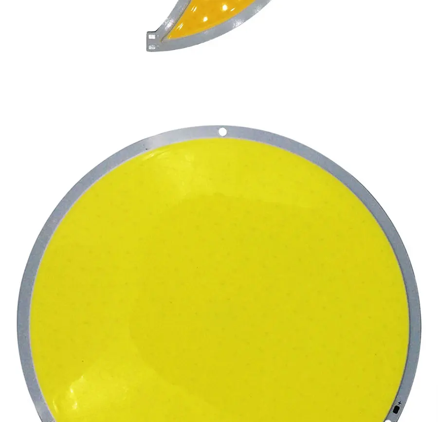 108mm 160mm Circular LED Chip COB Board Light 12V 50W 200W Super Bright Warm Cold White Rounded COB Lamp DC12-14V Sun Moon COB (5)