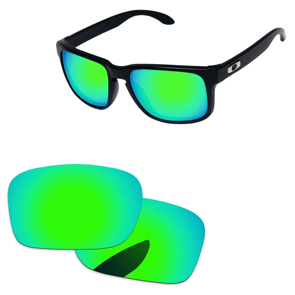 

Emerald Green Mirror Polarized Replacement Lenses for Authentic Holbrook Sunglasses Frame 100% UVA & UVB Protection