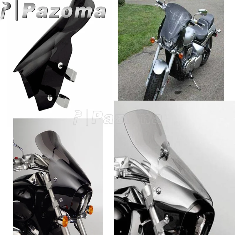 Cruisers дымчатое ветровое стекло мотоцикла ветровое стекло для Suzuki Boulevard M109R R2 RZ M50 M90 2006