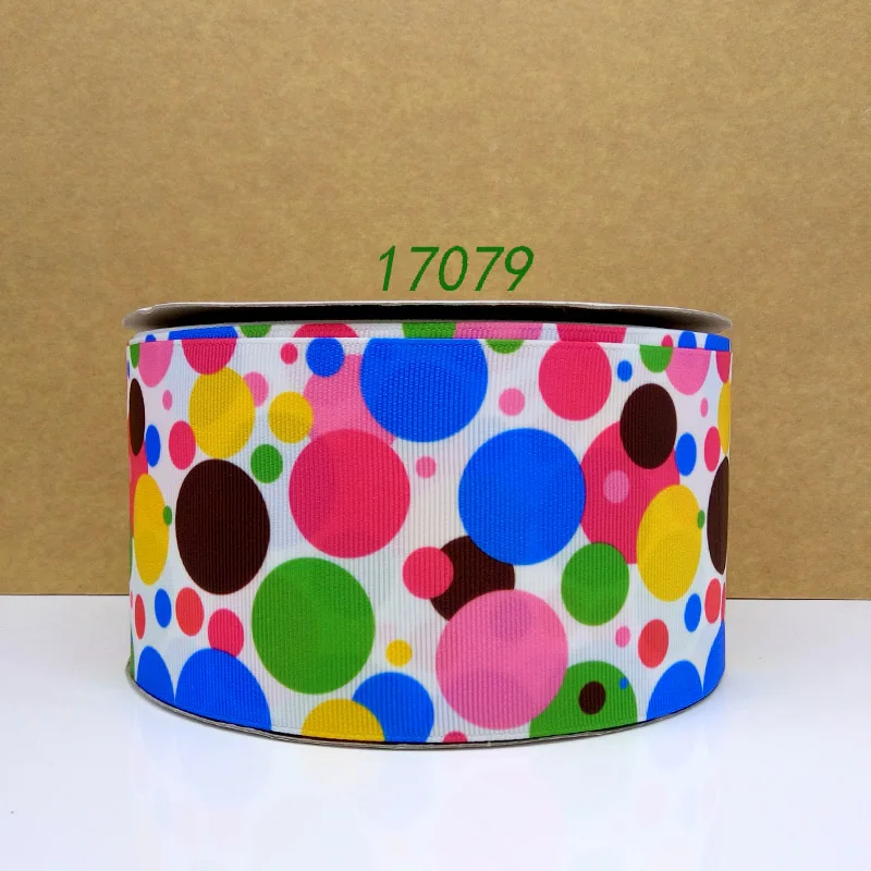 50 ярдов Ананасовый напечатанный grosgrain ленты 17085