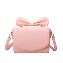 Korean Style Hand held Small Bag Ladies Designer Ladylike Shoulder Bag Trendy Elegant Sweet Style Bowknot