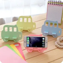 Новая мода Простой дизайн сотового телефона с симпатичными машинками Форма стенд держатель Легкий Деревянный Лидер продаж