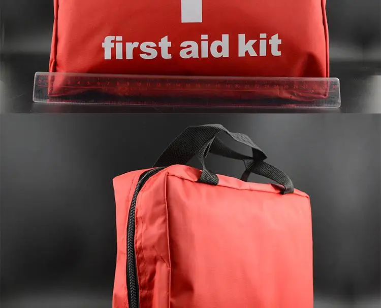 kit médico de primeiros socorros viajar carro primeiros socorros saco