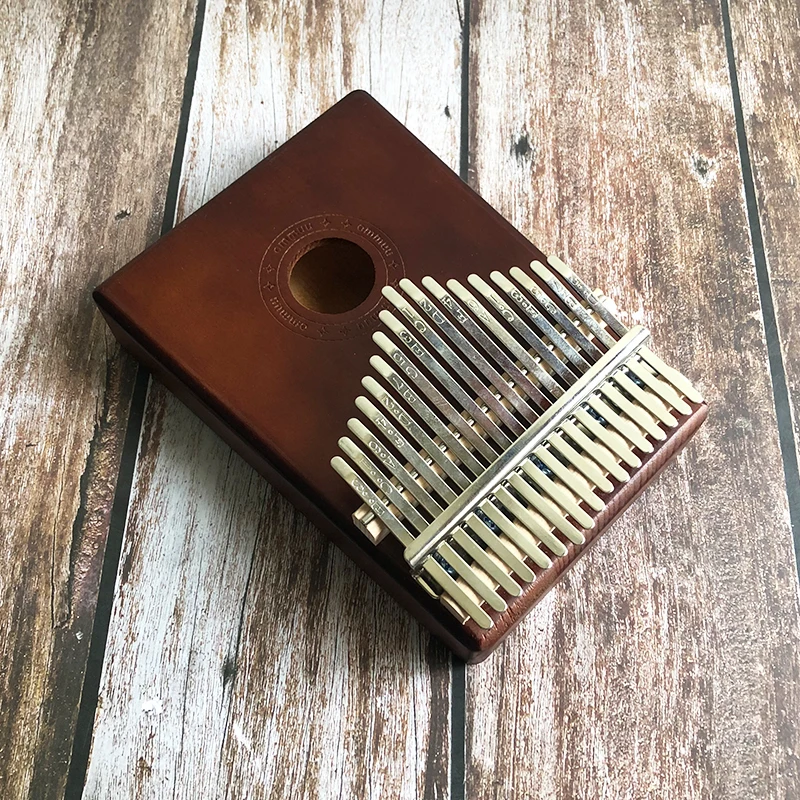 17 клавишный палец калимба Mbira Sanza большой палец пианино карманный размер поддерживающая сумка клавиатура Marimba деревянный музыкальный инструмент калимба