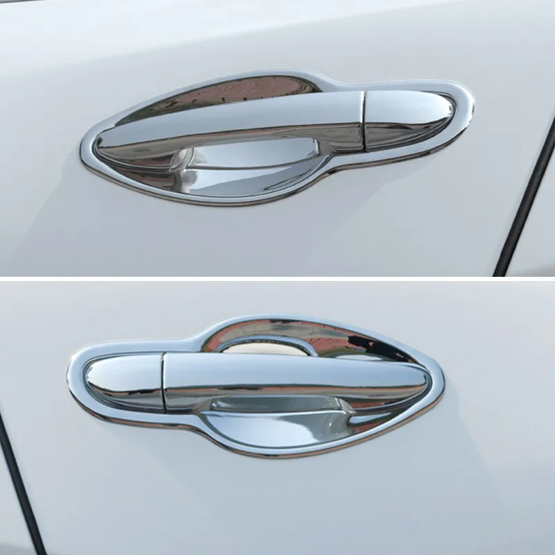 Vtear для Mazda CX-5 CX5 аксессуары для автомобиля наружные дверные ручки Крышка Автомобильная дверная Чаша отделка ABS Хром Стайлинг