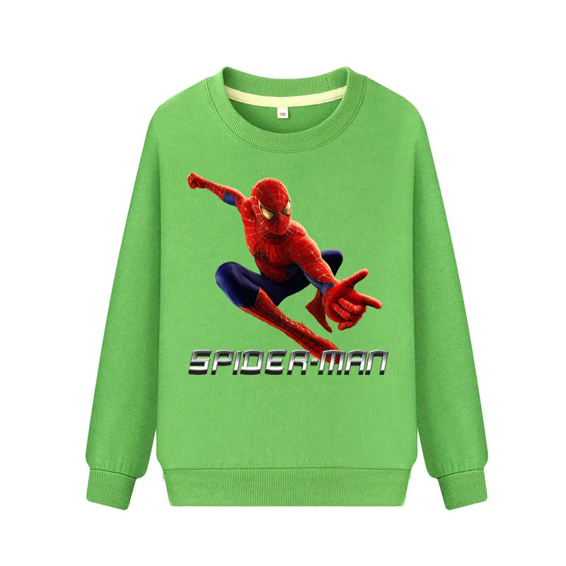 Kids 3D Cartoon Spiderman Print Hoodies Hoodie Clothes Boy Girls Long Sleeve Sports Sweatshrits Children Autumn Clothing WK129 (5)