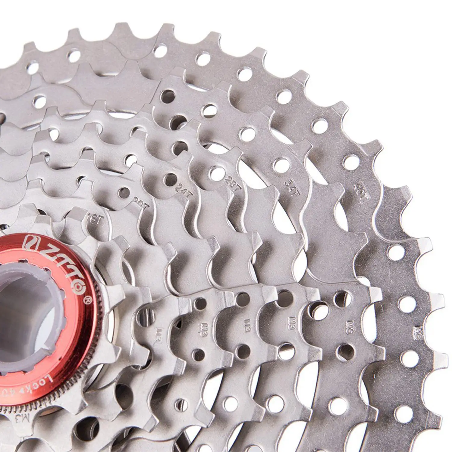 Ztto широкоугольная кассета Mtb 8 S 8 speed 40 T Широкий горный велосипед коэффициент свободные колесные велосипедные детали 11-40 T t-совместимый для M710