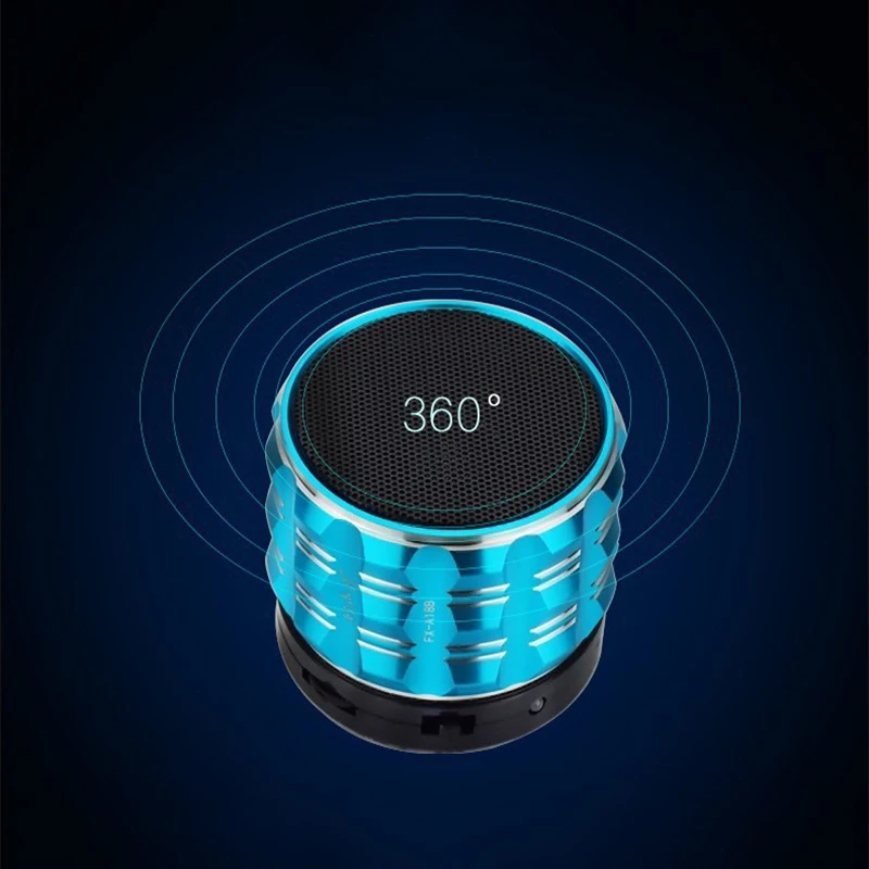 Новый портативный мини S16 Bluetooth динамик Поддержка TF карты сабвуфер Открытый