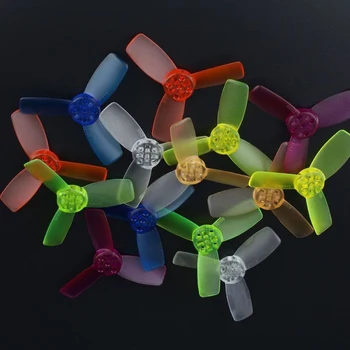

Aerops 10 Pairs Emax T2345 Prop 2.3x4.5 Inch 48mm Bullnose Transparent 3-Blade CW CCW 2345 Propeller For Babyhawk RC drone