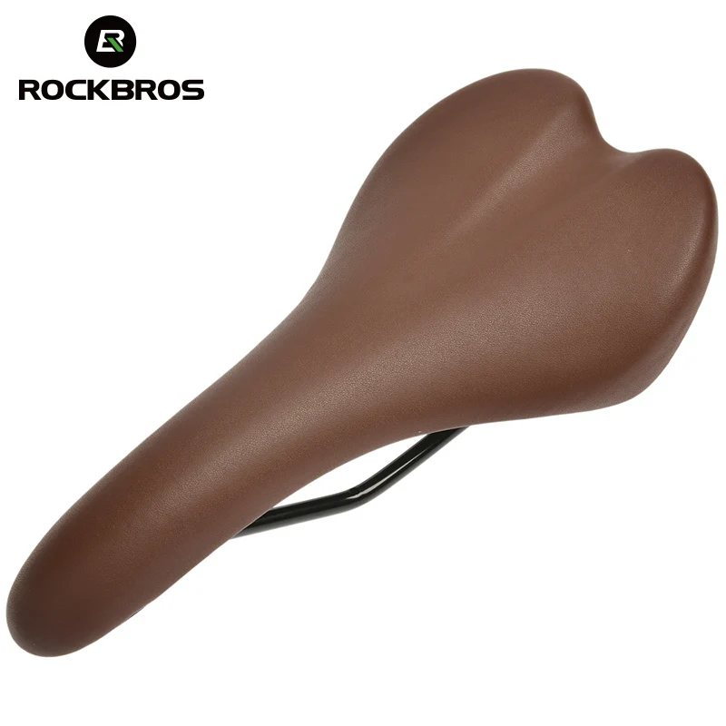 

New ROCKBROS Cycling Bicycle Saddle Road Bike MTB Seats CR-MO Rail Hollow man woman mtb "Super sport" White/Black/Brown