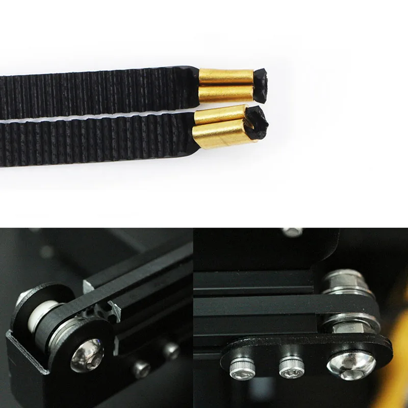 2 قطعة فتح مؤقت اشتعال GT2 6 مللي متر 765 مللي متر 720 مللي متر دائم متوافق Ender-3 3D طابعة DJA99