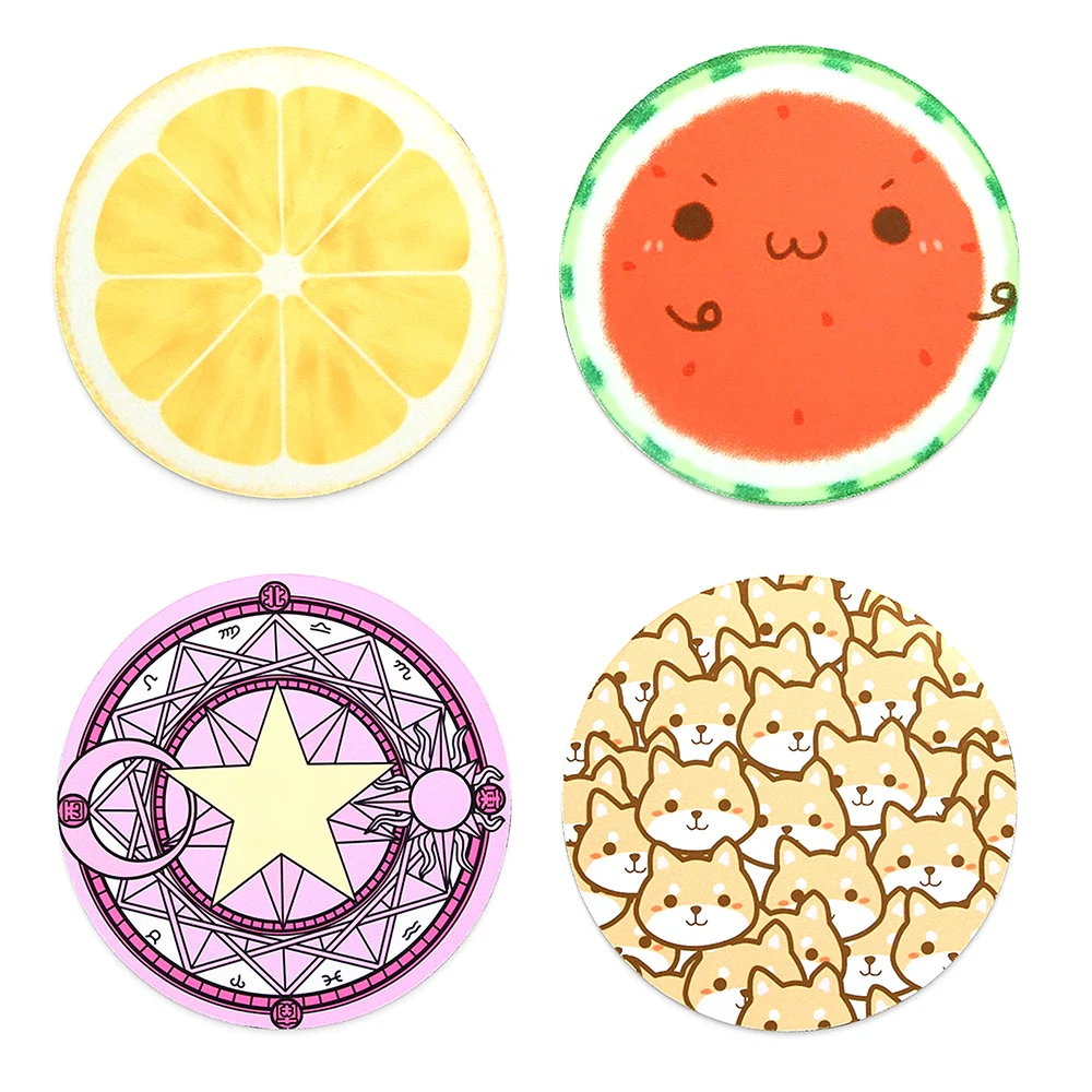 New Round Mouse Mice Pad Planet Computer Mouses Pads Accessory for Apple Laptop Dell