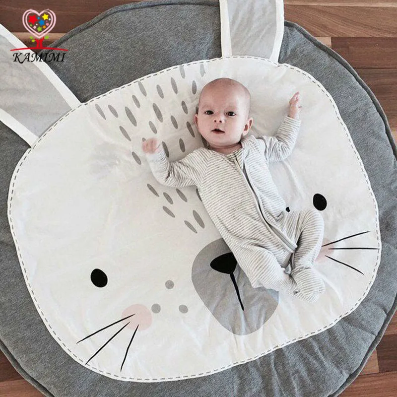 Fxcktht Ragdoll Vente Tapis De Gym Bebe Lion Lapin Imprime Couverture Kamimi Enfants Ramper Literie Poussette Chambre Decoration A344 Pas Cher Prix